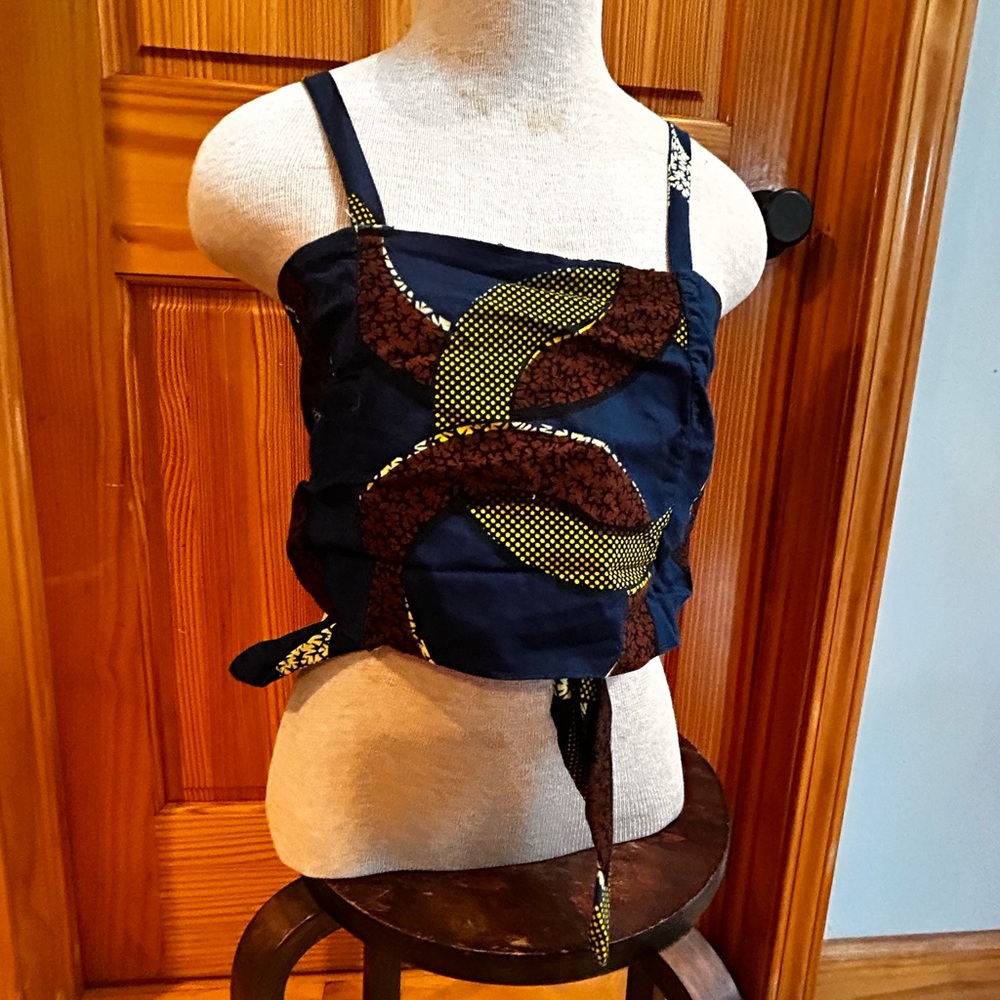 Wrap Crop Top -